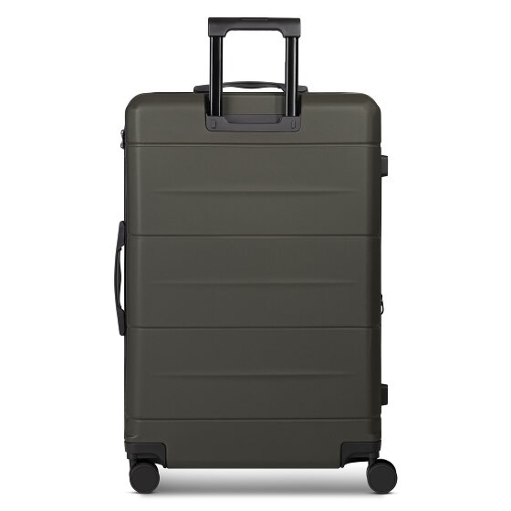 Police London 4 roues Valise cabine 74 cm avec soufflet d'extension