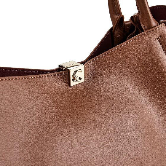 Coccinelle Pansy Sac à bandoulière Cuir véritable 34 cm