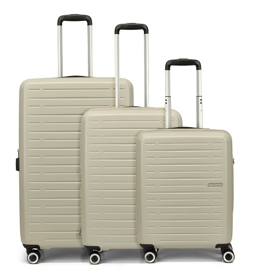 American Tourister Aerojoy 4 roulettes Set de valises 3 pièces avec soufflet d'extension