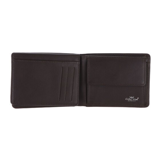 Golden Head Polo Porte-monnaie Protection RFID Cuir véritable 12 cm