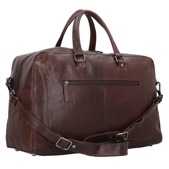 Harold's Caugio Sac de voyage Weekender Cuir véritable 48 cm