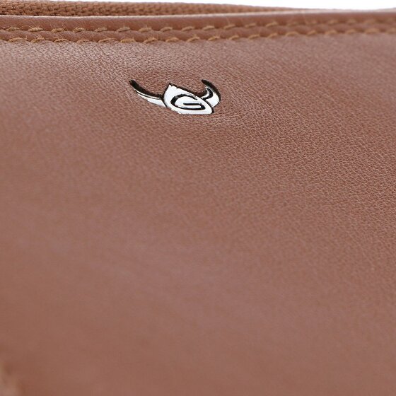 Golden Head Polo Porte-monnaie Protection RFID Cuir véritable 10 cm