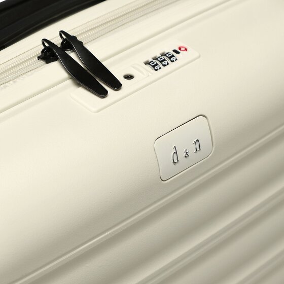 d&n Travel Line 4700 4 roulettes Trolley de cabine 55 cm avec soufflet d'extension