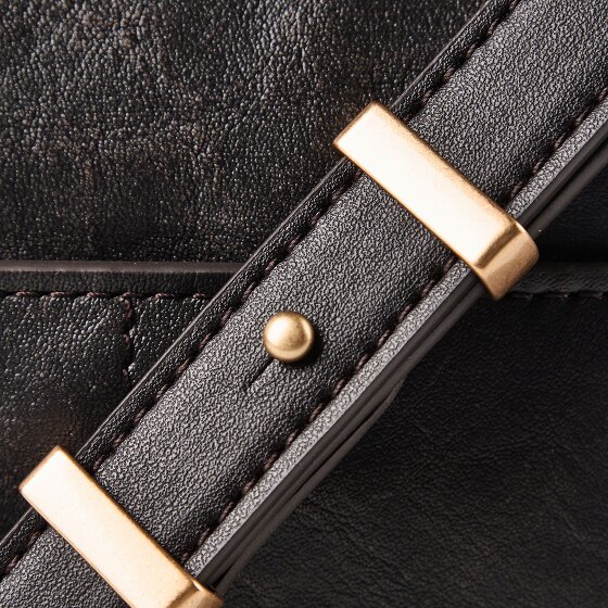 PINKO Love Satchel Mini Sac à bandoulière Cuir véritable 21 cm