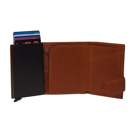 The Chesterfield Brand Frankfurt Étui pour cartes de crédit Protection RFID Cuir 7.5 cm