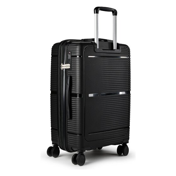 Benzi 5899 4 roues Valise cabine M 57 cm avec soufflet d'extension