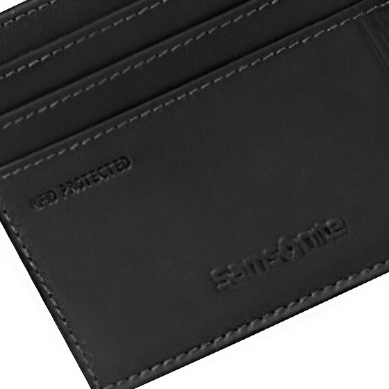 Samsonite Attack 3.0 Étui pour cartes de crédit Protection RFID Cuir véritable 10 cm