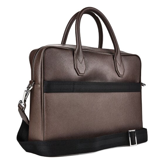 Boss Northon Attaché-case Cuir véritable 38 cm