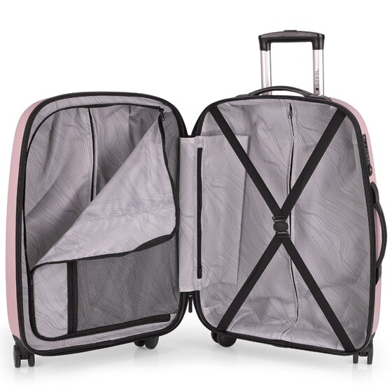 Gabol Paradise XP 4 roulettes Trolley M 67 cm avec soufflet d'extension