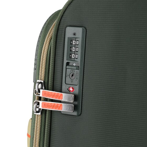 Travelite Color Craze 4 roulettes Set de valises 3 pièces avec soufflet d'extension