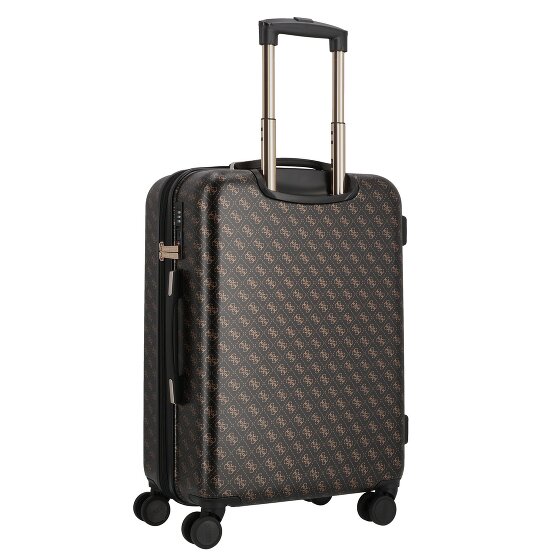 Guess Jesco 4 roulettes Trolley 64 cm avec soufflet d'extension