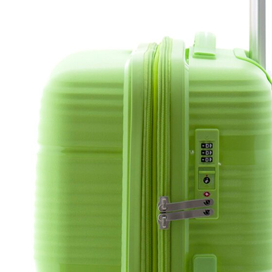 Gladiator 0800 4 roulettes Trolley 65 cm avec soufflet d'extension