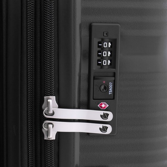 Gladiator 0800 4 roues Valise cabine 65 cm avec soufflet d'extension