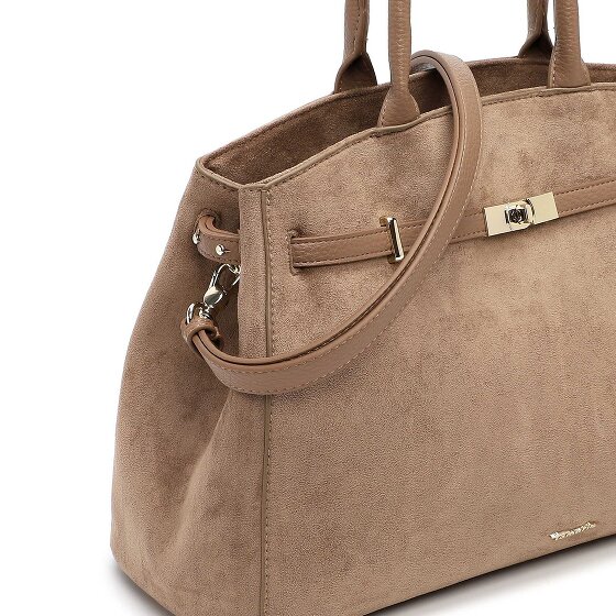 Tamaris TAS Martina Sac à bandoulière Cuir véritable 40 cm