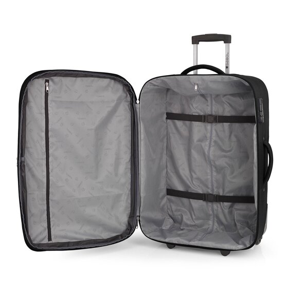 Gabol Orbit 2 roulettes Trolley de cabine 55 cm avec soufflet d'extension