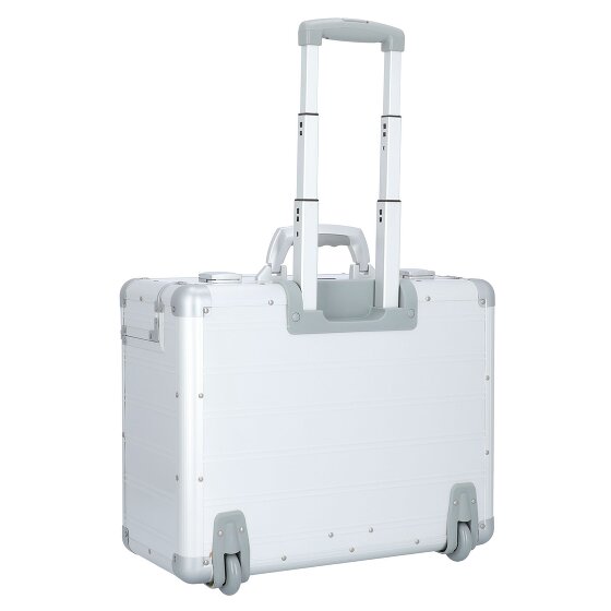 Alumaxx Valise de pilote à 2 roulettes 47 cm, compartiment pour ordinateur portable