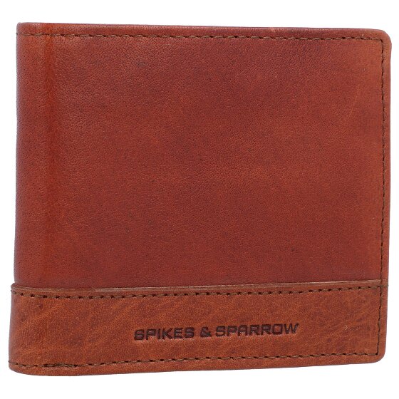 Spikes & Sparrow Porte-monnaie RFID en cuir 11 cm