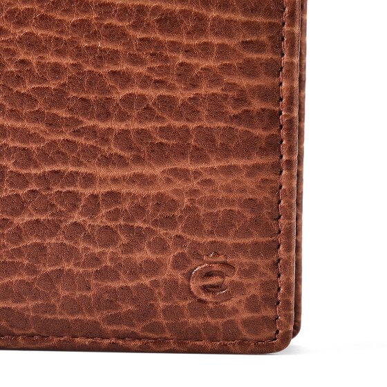 Esquire Bison Porte-monnaie Protection RFID Cuir véritable 8.5 cm