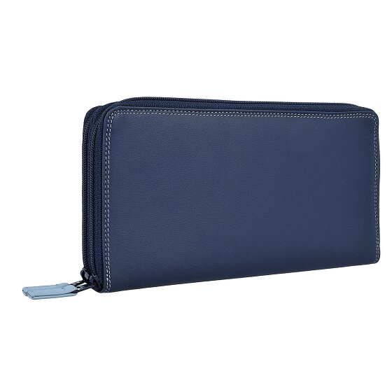 Mywalit Large Double Zip Around Purse Porte-monnaie en cuir 18 cm