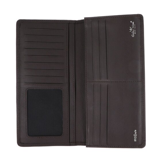 Golden Head Polo Porte-monnaie Protection RFID Cuir véritable 19 cm