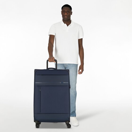 Jump Monthélys 4 roulettes Trolley 78 cm avec soufflet d'extension