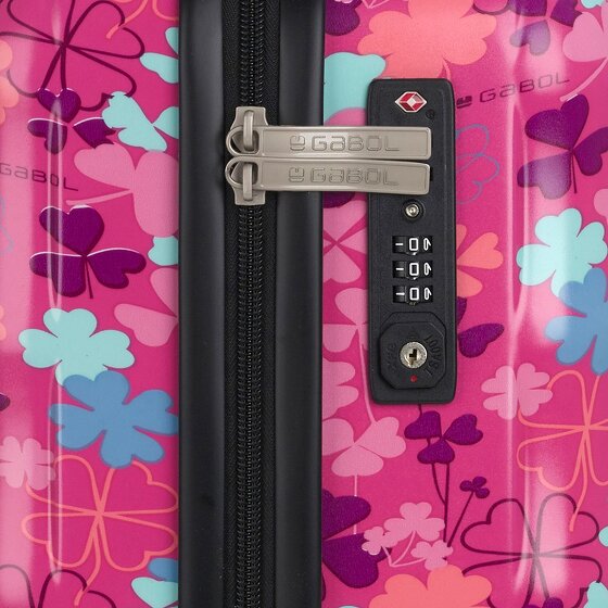 Gabol Clover 4 roulettes Trolley M 66 cm