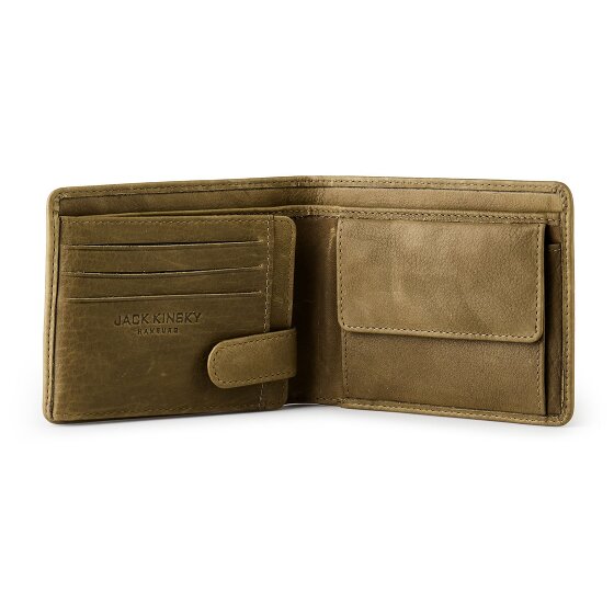 Jack Kinsky Aruba Porte-monnaie Protection RFID Cuir 12 cm