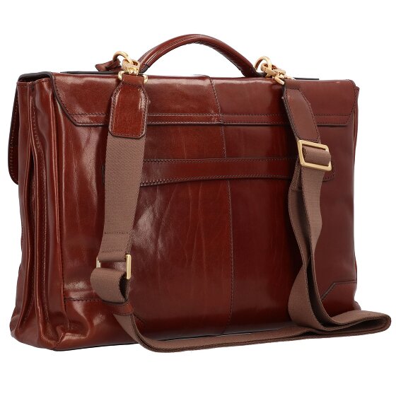 The Bridge Vespucci Attaché-case Cuir véritable 40 cm Compartiment ordinateur