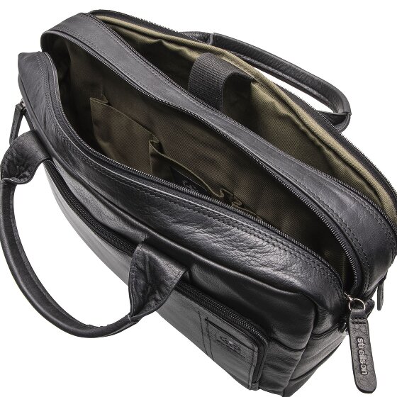 Strellson Hyde Park Charles Porte-documents Cuir 39 cm Compartiment pour ordinateur portable