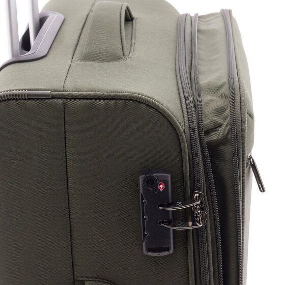 Gladiator 3700 4 roues Valise cabine 66 cm avec soufflet d'extension