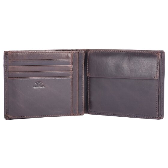 Maître Birkheim Gandolf Porte-monnaie Protection RFID Cuir 12.5 cm