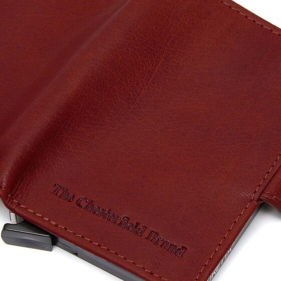 The Chesterfield Brand Albury Étui pour cartes de crédit Protection RFID Cuir véritable 7 cm