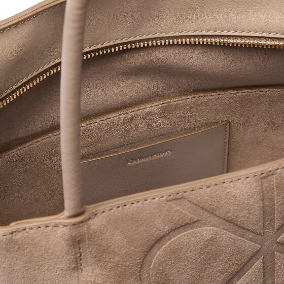 Calvin Klein Emblem AOP Sac de shopper Cuir 32 cm