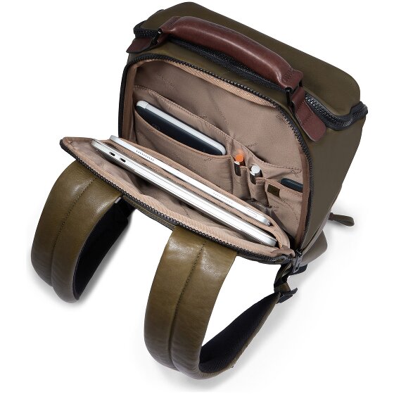 Piquadro Harper Daypack Cuir 44 cm Compartiment pour ordinateur portable