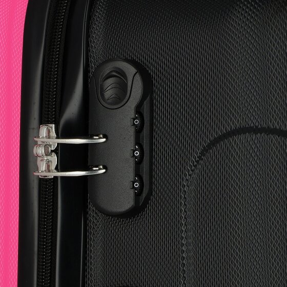 Nowi Lugano 4 roulettes Set de valises 2 pièces