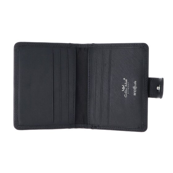 Golden Head Polo Étui pour cartes de crédit Protection RFID Cuir véritable 8 cm