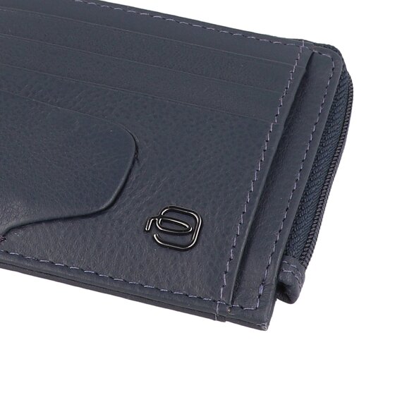 Piquadro Akron Étui pour cartes de crédit Protection RFID Cuir 11.5 cm