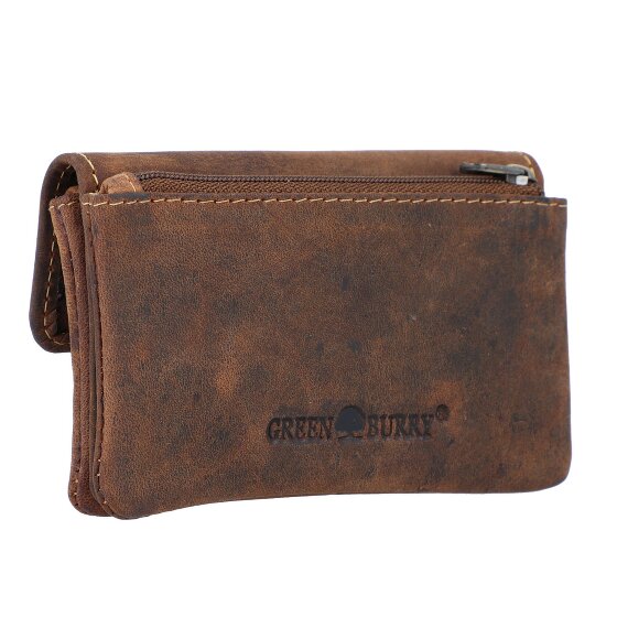 Greenburry Étui à clés vintage en cuir 12 cm