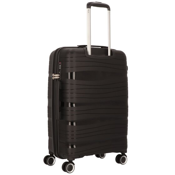 Worldpack Miami 4 roulettes Set de valises 3 pièces