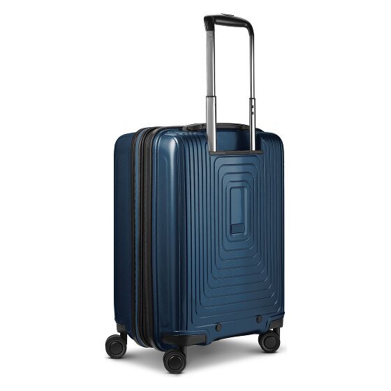 Redolz Essentials 14 4 roues Valise cabine S 55 cm Compartiment ordinateur avec soufflet d'extension