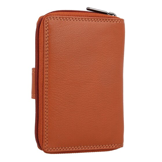 mano Donna Giulia Porte-monnaie Cuir véritable 13 cm