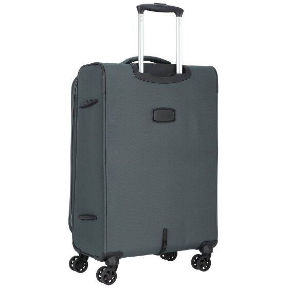 d&n Travel Line 9204 4 roulettes Trolley M 66 cm avec soufflet d'extension