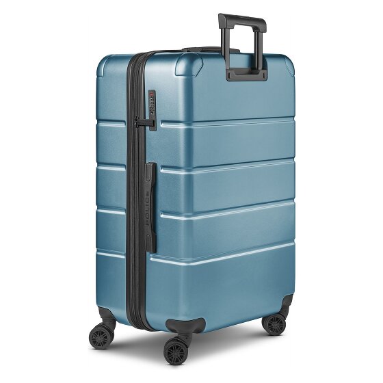 Police Dublin 4 roues Valise cabine L 75 cm avec soufflet d'extension