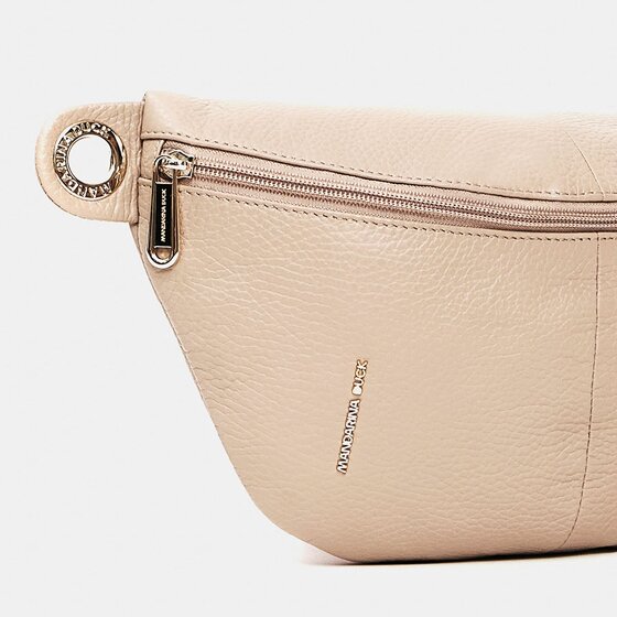 Mandarina Duck Mellow Leather Sac banane Cuir véritable 30 cm