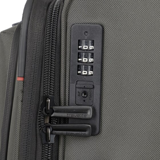 Travelite Crosslite 5.0 2 roulettes Trolley de cabine 54 cm