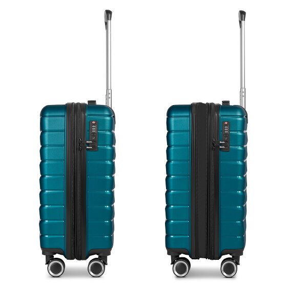 Bench Paris 4 roulettes Trolley de cabine S 55 cm avec soufflet d'extension