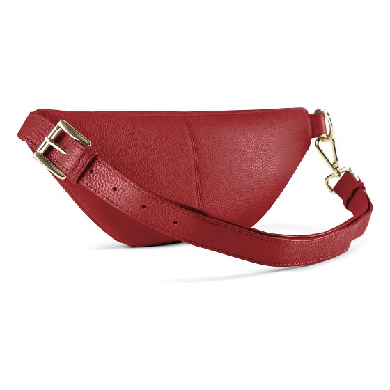 Lazarotti Bologna Leather Sac banane Cuir véritable 31 cm