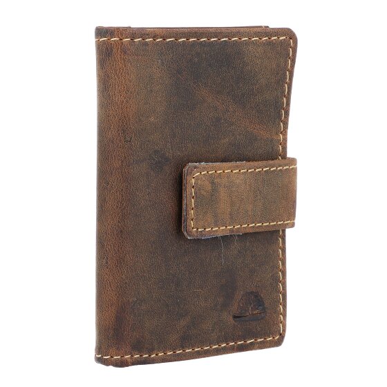 Greenburry Porte-cartes de visite Vintage RFID en cuir 7 cm