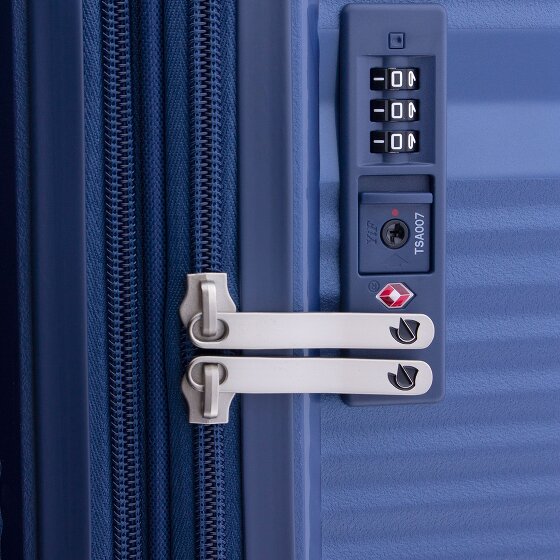 Gladiator 0800 4 roulettes Trolley 76 cm avec soufflet d'extension