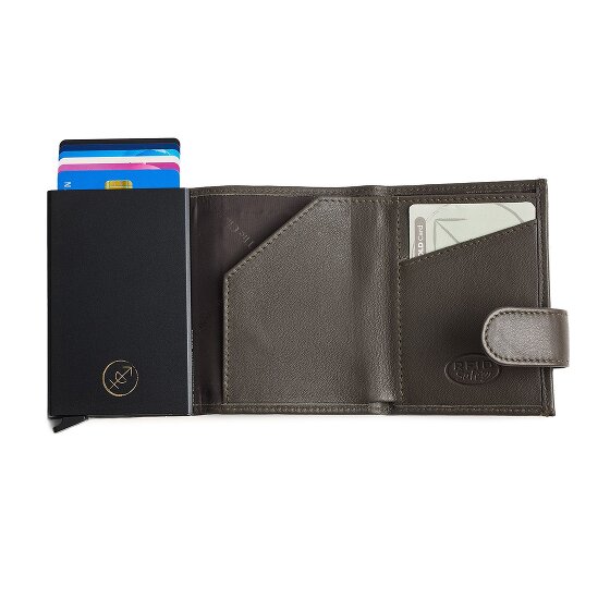 The Chesterfield Brand Bennett Porte-monnaie Protection RFID Cuir véritable 10 cm